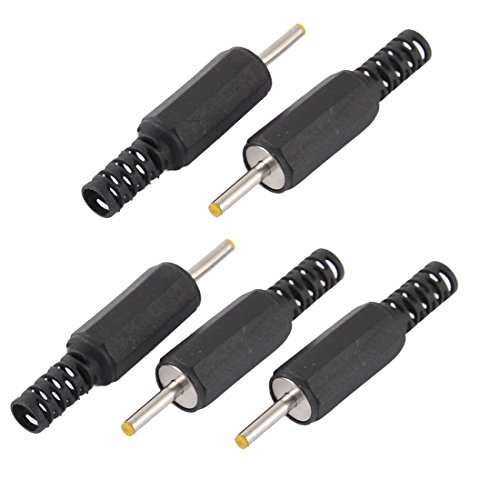 sourcing map 5 Stück 2,5x0,7 mm DC Stecker Anschluss Lötfrei Adapter DIY DC Fassverbinder Ersatz sourcing map 5 Stück 2,5x0,7 mm DC Stecker Anschluss Lötfrei Adapter DIY DC Fassverbinder Ersatz von uxcell