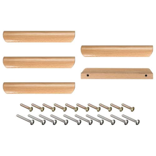sourcing map 5 Stück Holzgriffe 128mm/5.04 Zoll Lochabstand für Küchenmöbel Schublade Kleiderschrank Schrank sourcing map 5 Stück Holzgriffe 128mm/5.04 Zoll Lochabstand für Küchenmöbel Schublade Kleiderschrank Schrank von sourcing map