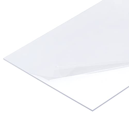 sourcing map 5 Stück Transparente Acrylglasplatte Plastik 4x6 Zoll 0.04 Zoll Dick für Bilderrahmen Basteln Austausch von sourcing map
