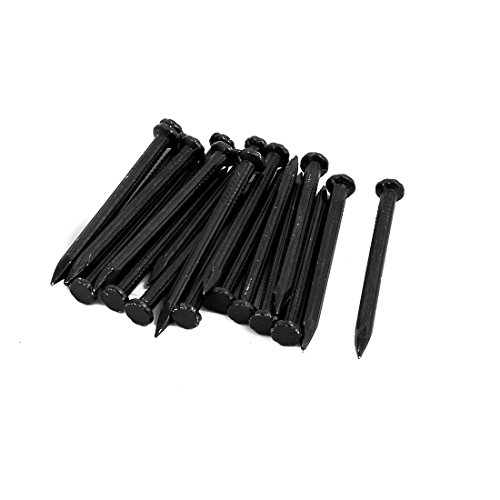 sourcing map 50 Stück Hardware Nägel 3mm x 40mm Faserbeton Zement Wandspitze Nägel Schwarz sourcing map 50 Stück Hardware Nägel 3mm x 40mm Faserbeton Zement Wandspitze Nägel Schwarz von uxcell