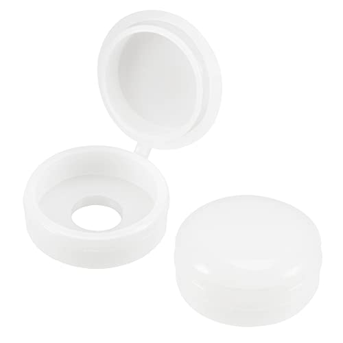 sourcing map 50 Stück Scharnier Schrauben Abdeckkappen 5.8mm Loch Falt Schnappscheibe Weiß Kunststoff sourcing map 50 Stück Scharnier Schrauben Abdeckkappen 5.8mm Loch Falt Schnappscheibe Weiß Kunststoff von sourcing map