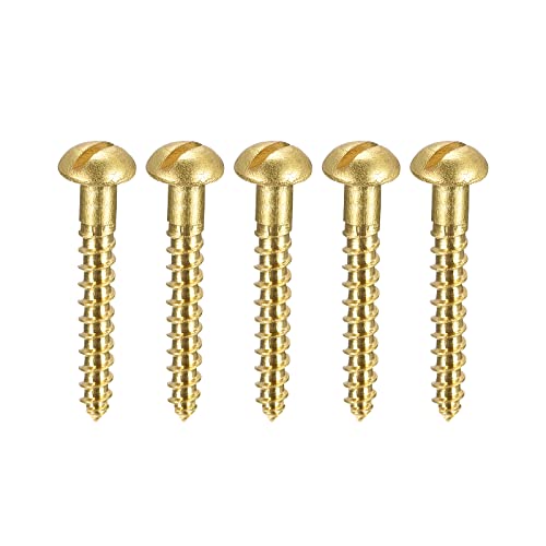 sourcing map 50 Stück Schlitz Rundkopf Holzschrauben M2 x 16mm Messing Blechschraube Halbrundkopf Linsenkopfschrauben sourcing map 50 Stück Schlitz Rundkopf Holzschrauben M2 x 16mm Messing Blechschraube Halbrundkopf Linsenkopfschrauben von sourcing map