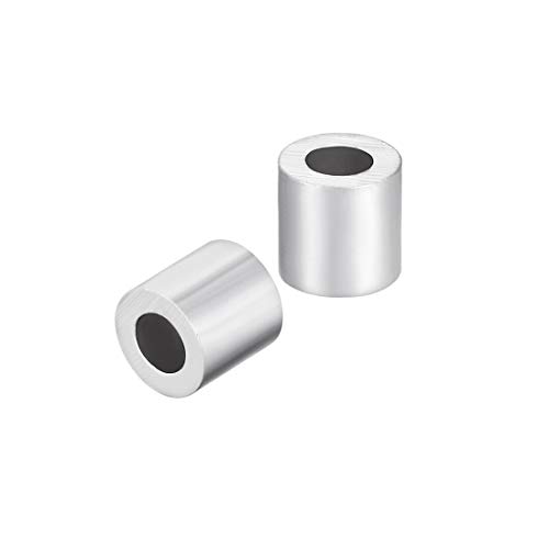 sourcing map 50Pcs Aluminium Crimpschleifenhülse Rund für 3/32 "- 1/8" Drahtseil sourcing map 50Pcs Aluminium Crimpschleifenhülse Rund für 3/32 "- 1/8" Drahtseil von sourcing map