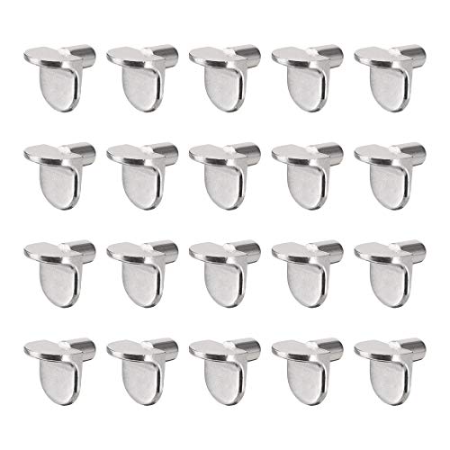 sourcing map 50Stk. Regalstütze 5mm L Unterstützung Schrank Regal Halterung Klammer Silber sourcing map 50Stk. Regalstütze 5mm L Unterstützung Schrank Regal Halterung Klammer Silber von sourcing map