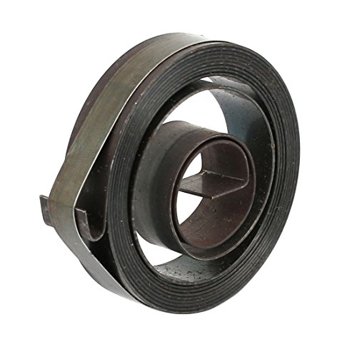 sourcing map 52 x 12 mm Breite 2 Haken Bohrpresse Federkiel Rücklaufspulenfederbaugruppe Grau von sourcing map