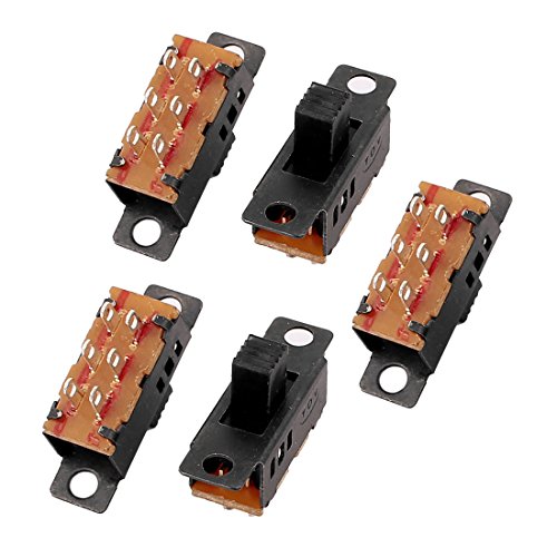 sourcing map 5Stk 3 Position 6P DPDT Mikro Miniatur PCB Schieben Verriegelung Umschalter DE de sourcing map 5Stk 3 Position 6P DPDT Mikro Miniatur PCB Schieben Verriegelung Umschalter DE de von uxcell