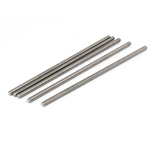 sourcing map 5 Stück Gewindestangen M5x150mm Edelstahl 304 Gewindestift Metrischem Vollgewinde Bar Gewindestäbe für Befestigung CNC-Werkzeugmaschinen 3D-Drucker Industrie Geräte sourcing map 5 Stück Gewindestangen M5x150mm Edelstahl 304 Gewindestift Metrischem Vollgewinde Bar Gewindestäbe für Befestigung CNC-Werkzeugmaschinen 3D-Drucker Industrie Geräte von sourcing map