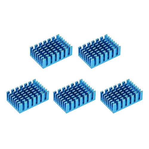 sourcing map 5Stk. Kreuzförmig Kerbe Kühlkörper für MOS GPU IC Chip Blau 30 x 20 x 10 mm sourcing map 5Stk. Kreuzförmig Kerbe Kühlkörper für MOS GPU IC Chip Blau 30 x 20 x 10 mm von sourcing map