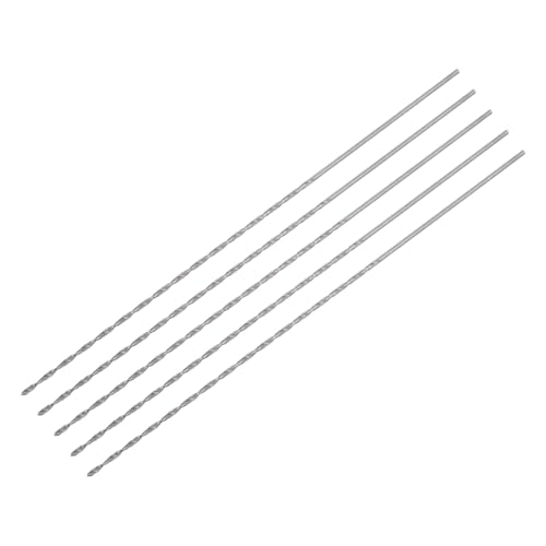 sourcing map 5Stk. Mini Mikro Spiralbohrer 1.2mm extra langer Metallbohrer 120mm Aluminiumlegierung sourcing map 5Stk. Mini Mikro Spiralbohrer 1.2mm extra langer Metallbohrer 120mm Aluminiumlegierung von sourcing map