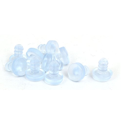 sourcing map 5mmx8mm Gummi Anti-Kollision eingebettet weichen Vorbau Stoßstangen Schraube Loch Stecker 10 Stück von uxcell