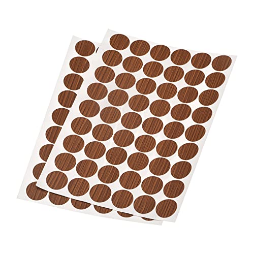 sourcing map 6 Blatt/324Stk Kirschholz Schraubenlochabdeckung Aufkleber 21mm Diameter PVC Selbstklebende Abdeckungen Kappen für Holzmöbel Schrank Regal sourcing map 6 Blatt/324Stk Kirschholz Schraubenlochabdeckung Aufkleber 21mm Diameter PVC Selbstklebende Abdeckungen Kappen für Holzmöbel Schrank Regal von sourcing map