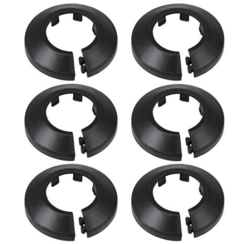sourcing map 6 Stück 32mm Rohr abdeckung Dekoration PP Heizkörper Rosette Wasserrohr Wand Abdeckung Schwarz sourcing map 6 Stück 32mm Rohr abdeckung Dekoration PP Heizkörper Rosette Wasserrohr Wand Abdeckung Schwarz von sourcing map