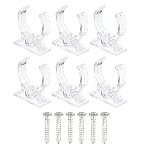 sourcing map 6 Stück T8 U Clips Halter Halterung für LED Glühbirne Montagehalterung Unterstützung Kunststoff Leuchtstoffröhre Halter LSD Schlauch Befestigungsklemmen mit Schrauben Klar sourcing map 6 Stück T8 U Clips Halter Halterung für LED Glühbirne Montagehalterung Unterstützung Kunststoff Leuchtstoffröhre Halter LSD Schlauch Befestigungsklemmen mit Schrauben Klar von sourcing map