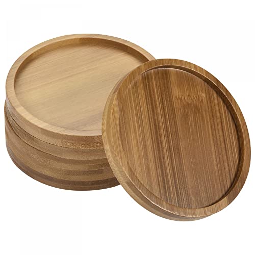sourcing map 6 Stück Untersetzer für Blumentöpfe 10cm Außendurchmesser Bambus rund Blumen Tropfschale für den Innenbereich sourcing map 6 Stück Untersetzer für Blumentöpfe 10cm Außendurchmesser Bambus rund Blumen Tropfschale für den Innenbereich von sourcing map