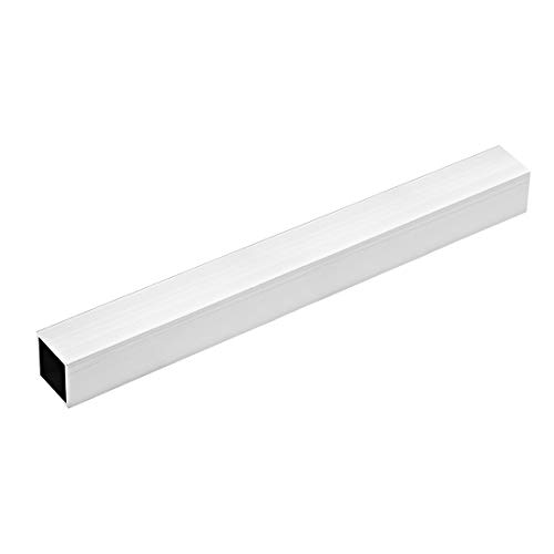 sourcing map Alu Vierkantrohr 30x30mm Alu Rechteckrohr Aluminium Profil Rohre 2mm Wandstärke Alurohr Quadratrohr Aluminium Gerade Rohr 300mm Länge 6063 Aluminiumrohre Aluprofil Rohr von sourcing map