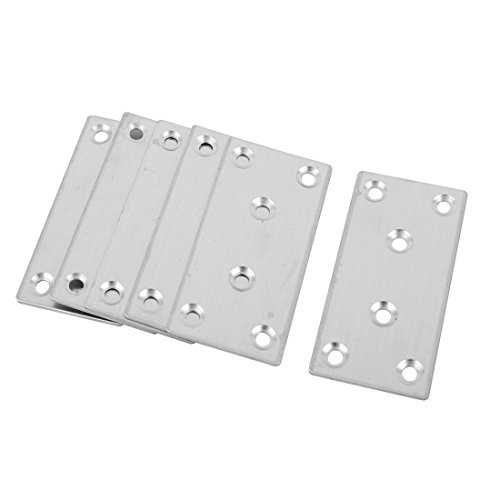 sourcing map 6Stk Möbel Edelstahl Reparatur Fixierung Platte Winkel Halter Silber sourcing map 6Stk Möbel Edelstahl Reparatur Fixierung Platte Winkel Halter Silber von uxcell