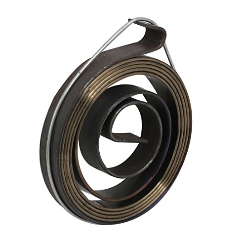 sourcing map Bohrer Press Spring, 6mm Breite zwei Haken Bohrer Spiralfeder Montage schwarz von sourcing map