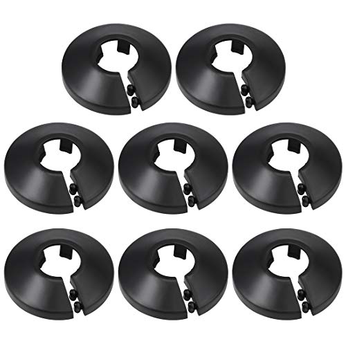 sourcing map 8 Stück 16mm Rohr abdeckung Dekoration PP Heizkörper Rosette Wasserrohr Wand Abdeckung Schwarz sourcing map 8 Stück 16mm Rohr abdeckung Dekoration PP Heizkörper Rosette Wasserrohr Wand Abdeckung Schwarz von sourcing map