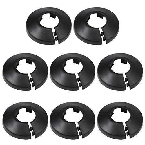 sourcing map 8 Stück 20mm Rohr abdeckung Dekoration PP Heizkörper Rosette Wasserrohr Wand Abdeckung Schwarz sourcing map 8 Stück 20mm Rohr abdeckung Dekoration PP Heizkörper Rosette Wasserrohr Wand Abdeckung Schwarz von sourcing map