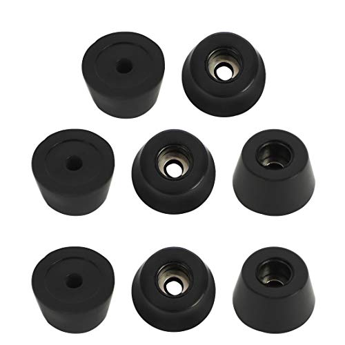 sourcing map 8 Stück Gummifüße Stoßfänger Puffer Füße Tisch Stuhl Bein Pad Bodenschutz mit Metallunterlegscheibe D21x16xH12mm sourcing map 8 Stück Gummifüße Stoßfänger Puffer Füße Tisch Stuhl Bein Pad Bodenschutz mit Metallunterlegscheibe D21x16xH12mm von sourcing map