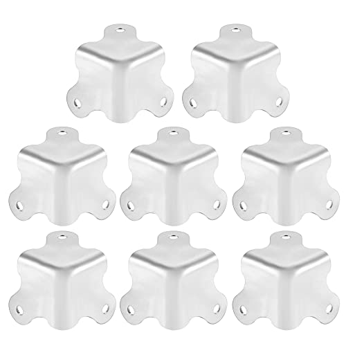 sourcing map 8 Stück Metallbox Eckenschutz Box Kantenschutz Verchromt 30x30x30mm sourcing map 8 Stück Metallbox Eckenschutz Box Kantenschutz Verchromt 30x30x30mm von sourcing map