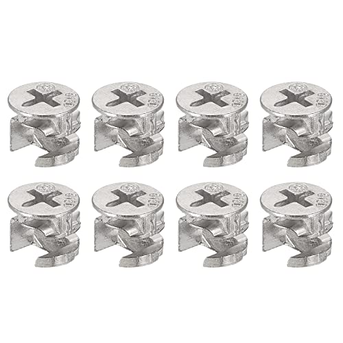 sourcing map 8 Stück Nocken Verschlussmutter für Möbel 11.8x9.9mm Gelenkverbinder Verriegelung Mutter Möbel Verbindung Nockenverschraubung sourcing map 8 Stück Nocken Verschlussmutter für Möbel 11.8x9.9mm Gelenkverbinder Verriegelung Mutter Möbel Verbindung Nockenverschraubung von sourcing map