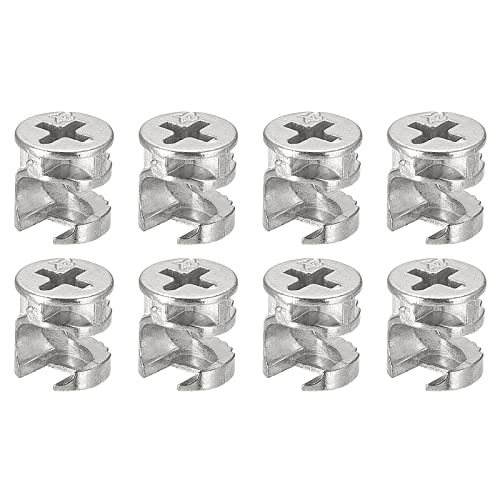 sourcing map 8 Stück Nocken Verschlussmutter für Möbel 9.35x9.6mm Gelenkverbinder Verriegelung Mutter Möbel Verbindung Nockenverschraubung sourcing map 8 Stück Nocken Verschlussmutter für Möbel 9.35x9.6mm Gelenkverbinder Verriegelung Mutter Möbel Verbindung Nockenverschraubung von sourcing map