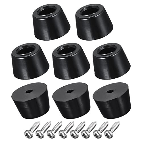 sourcing map 8 Stück Runde Schwarze Gummifüße mit Edelstahlschrauben und Unterlegscheibe, Gummipuffer Schraubfeste Gummifüße 14mm Breite x 9mm Höhe für die Meisten Möbelgeräte sourcing map 8 Stück Runde Schwarze Gummifüße mit Edelstahlschrauben und Unterlegscheibe, Gummipuffer Schraubfeste Gummifüße 14mm Breite x 9mm Höhe für die Meisten Möbelgeräte von sourcing map