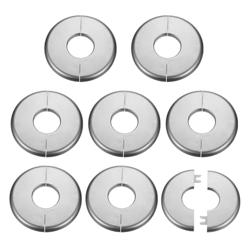 sourcing map 8 Stück Wand-Spaltflansch, 33,5 mm, selbstklebende Sanitär-Abdeckplatten, ABS-Kunststoff, runde Rosette, Schnalle, Design für Wasserrohr, Badezimmer, Küche, Dekoration, Grau sourcing map 8 Stück Wand-Spaltflansch, 33,5 mm, selbstklebende Sanitär-Abdeckplatten, ABS-Kunststoff, runde Rosette, Schnalle, Design für Wasserrohr, Badezimmer, Küche, Dekoration, Grau von sourcing map