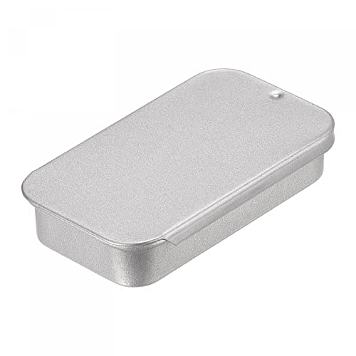 sourcing map 8Stk Rostfrei Metalldöschen Metall Blechdose Metalldosenbehälter Weißblech mit Schiebedeckel 2.36"x1.18"x0.43" Silberton sourcing map 8Stk Rostfrei Metalldöschen Metall Blechdose Metalldosenbehälter Weißblech mit Schiebedeckel 2.36"x1.18"x0.43" Silberton von sourcing map