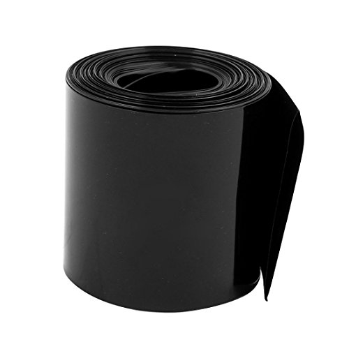 sourcing map Akku PVC 60mm Wärmeschrumpfschlauch Breit Batterielagerungen 2,1M Bschwarz sourcing map Akku PVC 60mm Wärmeschrumpfschlauch Breit Batterielagerungen 2,1M Bschwarz von uxcell