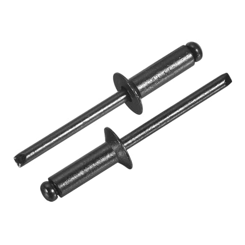 sourcing map Aluminium-Blindnieten, Aluminiumgriff und Stahldorn mit Senkkopf, lange Spaltnieten für Metall, Möbel, Automobil, Schwarz, 50 Stück sourcing map Aluminium-Blindnieten, Aluminiumgriff und Stahldorn mit Senkkopf, lange Spaltnieten für Metall, Möbel, Automobil, Schwarz, 50 Stück von sourcing map