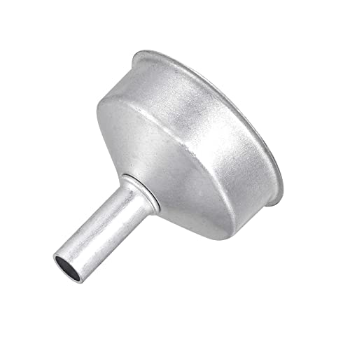 sourcing map Aluminium Trichter Filter Ersatz 75x72x85mm Silber für 9-Becher Mokka Topf von sourcing map
