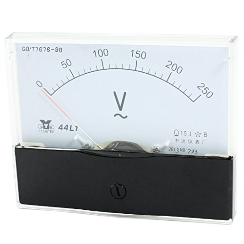 sourcing map Analoges Voltmeter AC 0 – 250 V, Messinstrument, 44L1 de sourcing map Analoges Voltmeter AC 0 – 250 V, Messinstrument, 44L1 de von sourcing map