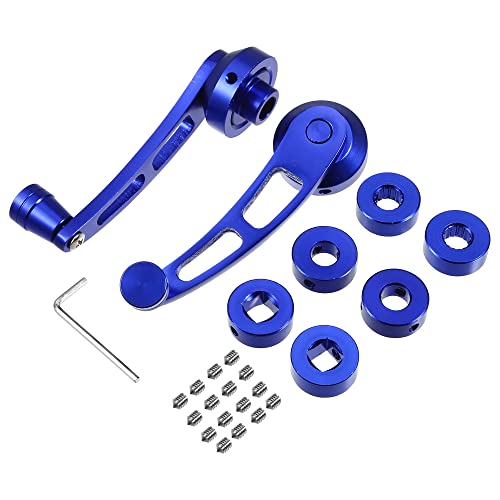 sourcing map Fensterkurbel universal Heberkurbeln Handhebel Aluminum Kurbel für Autotür Fenster Blau sourcing map Fensterkurbel universal Heberkurbeln Handhebel Aluminum Kurbel für Autotür Fenster Blau von uxcell