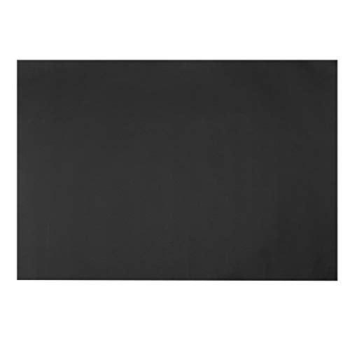 sourcing map BBQ Grillmatten Antihaft Wiederverwendbar Grillzubehör 60cmx40cm schwarz von sourcing map