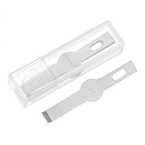 sourcing map Bastelmesser Klingen Hobby Klingen Satz 44x5.4mm aus Schnellarbeitsstahl 25 Stück von sourcing map