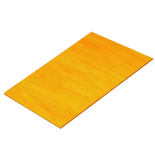 sourcing map Buntglasplatte Mosaikfliese 7,9 Zoll x 5,9 Zoll Orange Buntglasplatten für Bastelprojekte DIY Kunst sourcing map Buntglasplatte Mosaikfliese 7,9 Zoll x 5,9 Zoll Orange Buntglasplatten für Bastelprojekte DIY Kunst von sourcing map