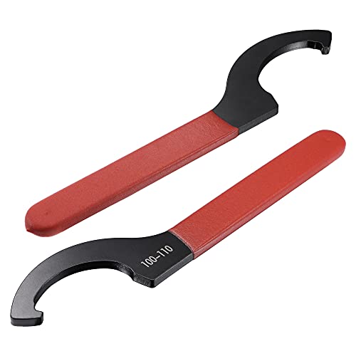 sourcing map C Hakenschlüssel Spannzangenfutter für Rundmutter mit rutschfestem Griff 100-110mm sourcing map C Hakenschlüssel Spannzangenfutter für Rundmutter mit rutschfestem Griff 100-110mm von sourcing map