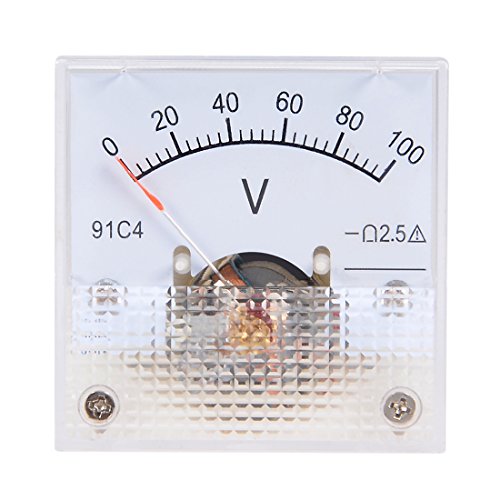 sourcing map DC 0–100 V analoges Panel-Spannungsmessgerät Voltmeter 91C4 2,5% Fehler sourcing map DC 0–100 V analoges Panel-Spannungsmessgerät Voltmeter 91C4 2,5% Fehler von sourcing map
