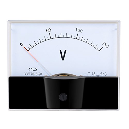 sourcing map DC 0-150V Analog Platte Spannungsmesser Volt Meter 44C2 1,5% Fehler Marge DE de sourcing map DC 0-150V Analog Platte Spannungsmesser Volt Meter 44C2 1,5% Fehler Marge DE de von sourcing map