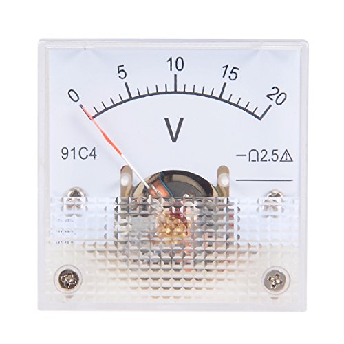 sourcing map DC 0-20V Analog Platte Spannung Messgerät Voltmeter 91C4 2,5% Fehler Marge DE de sourcing map DC 0-20V Analog Platte Spannung Messgerät Voltmeter 91C4 2,5% Fehler Marge DE de von sourcing map