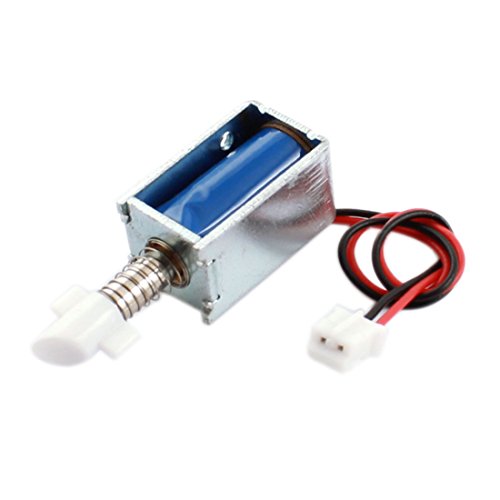 sourcing map DC 6 V 0,42 A 3 mm 20 g 50% Offene Rahmen Pull Typ Solenoid Elektromagneten de von uxcell