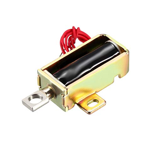 sourcing map DC 6V 6,83A Mini Elektromagnet Verriegelung Ziehend Typ für Türschloss 5mm Hub von sourcing map