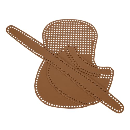 sourcing map DIY Leder Leinwand Mesh Tasche Häkeltasche Mesh Blatt Stricktasche Herstellung Zubehör für Sattel Handgemachte Häkeln, Braun sourcing map DIY Leder Leinwand Mesh Tasche Häkeltasche Mesh Blatt Stricktasche Herstellung Zubehör für Sattel Handgemachte Häkeln, Braun von sourcing map