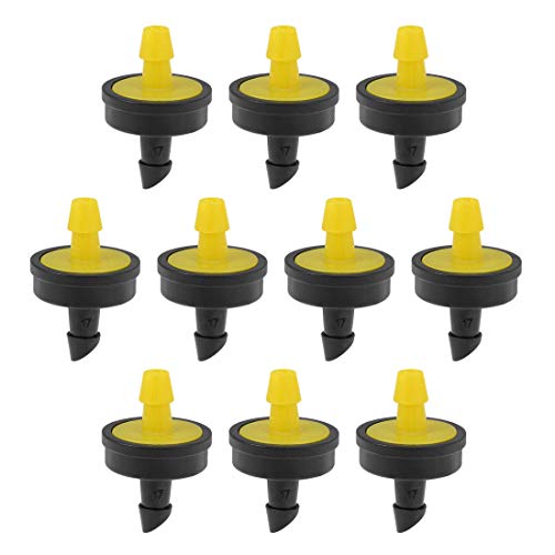 sourcing map Druckausgleichende Tropfer 5GPH 20L/H Emitter für Garten Rasen Tropfbewässerung mit Widerhaken Schlauchverbinder Kunststoff gelb 20 Stück sourcing map Druckausgleichende Tropfer 5GPH 20L/H Emitter für Garten Rasen Tropfbewässerung mit Widerhaken Schlauchverbinder Kunststoff gelb 20 Stück von sourcing map