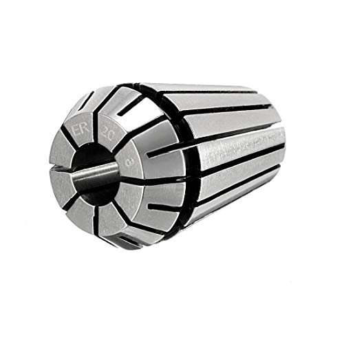 sourcing map ER20 Federzange Ausstoßerbuchse 8mm Spannfutter für CNC Fräsmaschine Werkzeug de von sourcing map