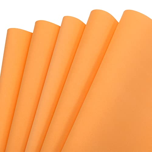 sourcing map EVA Schaumstoff Platten Orange 19.7" x 17.7" 0.8mm Dick Handwerk Schaumstoff Platten für Kostüme Kunst und Handarbeit Projekte Pack von 5 von sourcing map