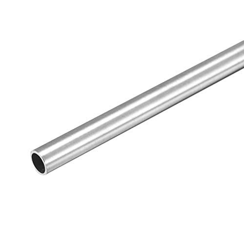 sourcing map Edelstahlrohr 8mm x 0,8mm x 300mm Rundrohr Edelstahl V2A Edelstahlrundrohr WST 1.4301 Abstandshülsen 304 Rohrleitung Rundprofil für Geländer Treppen Balkongeländer von sourcing map