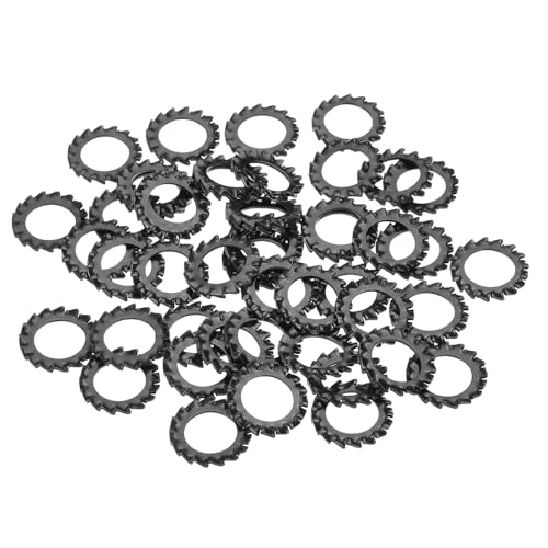 sourcing map Externe Zahnsicherungsscheiben, M12 Karbonstahl, gezackte Sicherungsscheiben für Schraubenbolzen, mechanische Ausrüstung, Schwarz, 50 Stück sourcing map Externe Zahnsicherungsscheiben, M12 Karbonstahl, gezackte Sicherungsscheiben für Schraubenbolzen, mechanische Ausrüstung, Schwarz, 50 Stück von sourcing map
